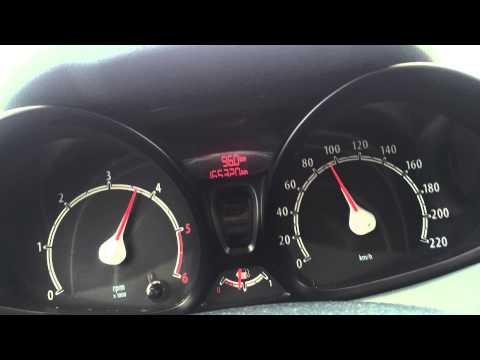 Ford fiesta 1.6 tdci 0-100 acceleration