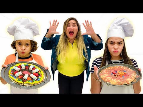 LORRYNE e RYAN BRINCAM de concurso de BELEZA #2