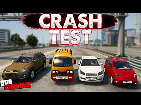 GM MOSHINALARIDA CRASH TEST VA TEST DRIVE/GTA ONLINE