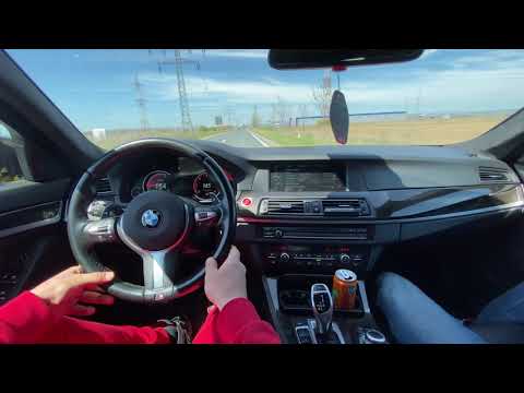 BMW F10 530D  0-100  Stage 1 "320 PS"