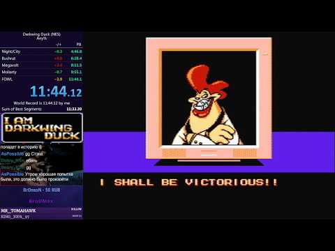 Darkwing Duck in 11:44 (Former World Record)