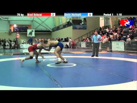 Brad Dolezal vs. Kevin Hartnett at 2013 ASICS University Nationals - FS