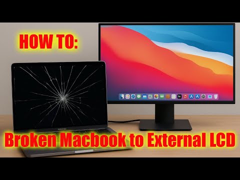 Using External Monitor with Broken Macbook - No Display! A2337 2020 & Similar Models