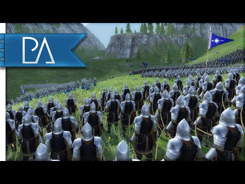 MASSIVE BATTLE - Third Age Total War Gameplay