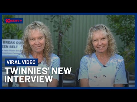 Meet The Aussie ‘Twinnies’ Who Went Viral For Speaking In Unison | 10 News+