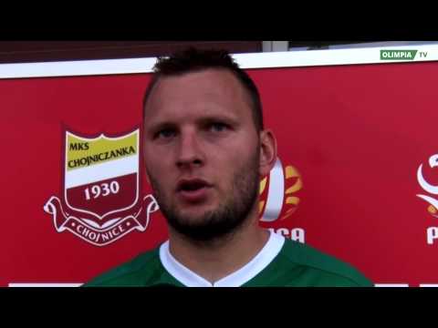Marcin Woźniak po meczu Chojniczanka Chojnice - Olimpia Grudziądz