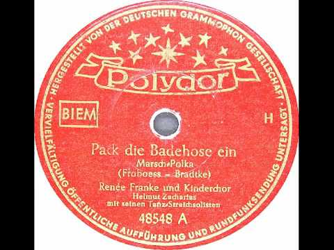 Pack die Badehose ein