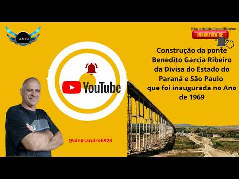 Ponte da divisa Paraná e São Paulo 