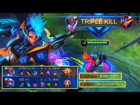 I CARRIED THIS TRASHTALKER TEAMMATE USING KARRIE NEON LIGHTWHEEL! | MLBB