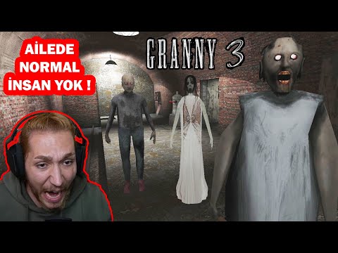 NİNE-DEDE VE PSİKOPAT KIZLARININ EVİNDEN KAÇMAK ! GRANNY 3