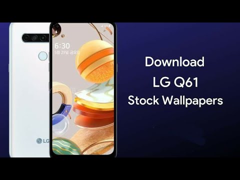 LG Q61 Stock Wallpapers [FHD+]with download link