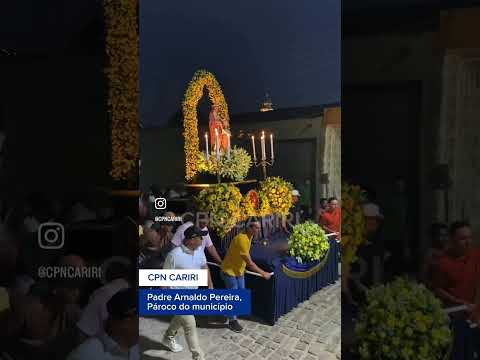 Encerramento da Festa de Sra. Sant’Ana, julho 2026 em Santana do Cariri/CE. #meninabenigna #benigna