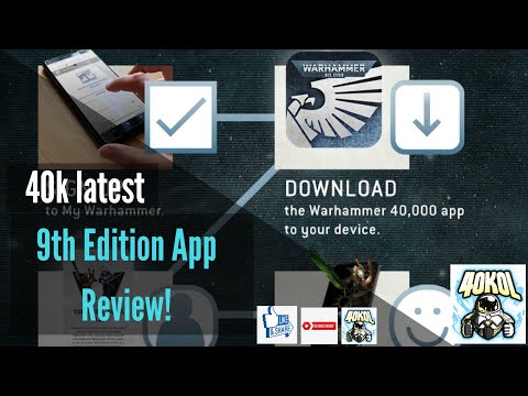 Warhammer 40k News: 9th Edition App Review / 25 July 2020