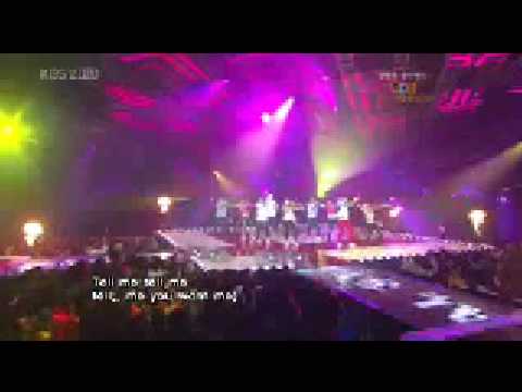 Tell Me (with BIGBANG) (Music Bank 071228) - Wonder Girls