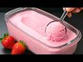 Only 3 Ingredients The Best Strawberry Ice Cream In 5 Minutes Which Not Everyone Knows