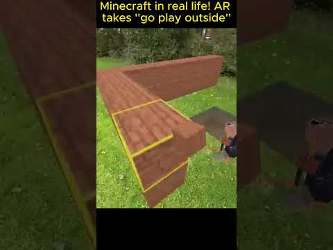 Real Life Minecraft with AR - Crypto Beast Unleashed!