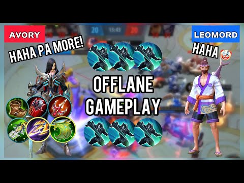 🐎 Leomord Offlane Gameplay! [Top Global Leomord] Avory - Mobile Legend