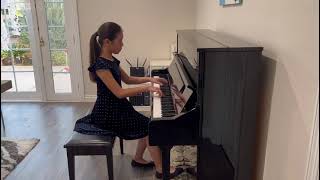 Angela Luo, 11 yrs old, plays Chopin Waltz in Ab M