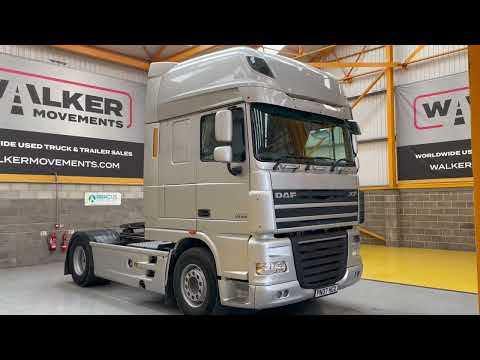 New In Stocklist For Sale: DAF XF105 410 SUPERSPACE EURO 5, 4X2 TRACTOR UNIT – 2007 – PN07 HGX