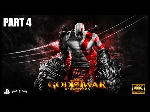 God of War 3 REMASTERED PS5 gameplay walkthrough PART 4 [4k 60fps] - no commentary
