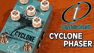 Video thumbnail for Crazy Tube Circuits Cyclone - All The Phaser You Could Ever Need?! by Joe Perkins