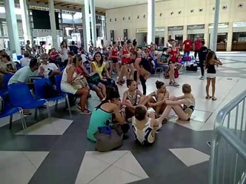 Premiazione campionato Nazionale D'insieme Silver Sofia Gaia Bianca Beatrice Benedetta Rimini Terze