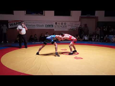 17.09.2021 RWG vs SC Großostheim - 75kg Freistil: Ali Can Cakici vs Gleb Yermolayev