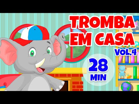 Tromba em Casa Vol. 4 - Giramille 28 min | Desenho Animado Musical
