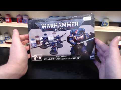 Review - Space Marines: Assault Intercessors + Paints Set