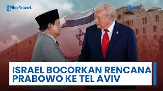 Media Israel Bocorkan Isu Prabowo akan Kunjungi Israel dan Pujian Trump "Sosok Pria Tangguh"