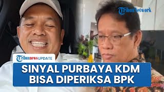 Menkeu Purbaya Beri Sinyal KDM Bakal Diperiksa BPK Gegara Uang Disimpan di Giro: Lebih Rugi Lagi Itu