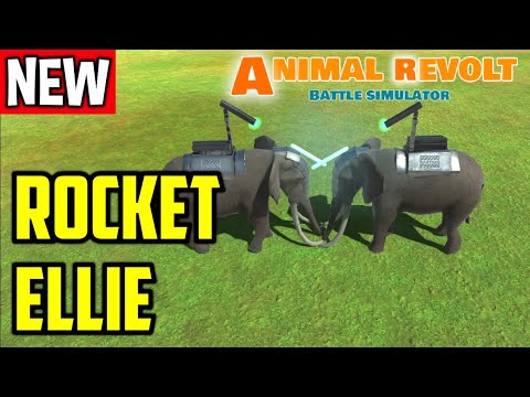 NEW! Rocket Ellie vs Every Unit | Animal Revolt Battle Simulator | Just Battle Series