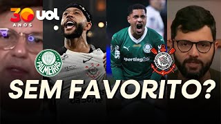 DESSA VEZ PALMEIRAS NÃO É FAVORITO CONTRA O CORINTHIANS! 'JOGO SEM RELEVÂNCIA'; COLUNISTAS DIVERGEM