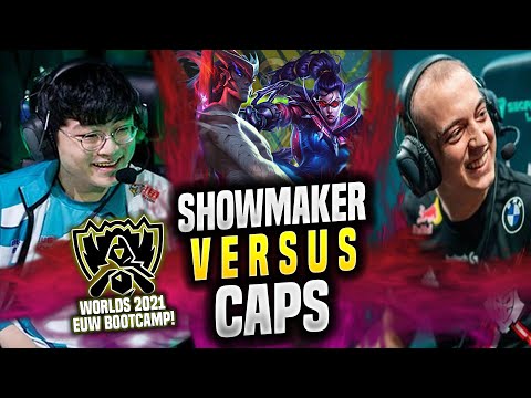 DK SHOWMAKER vs G2 CAPS in WORLDS BOOTCAMP EUW! - DK Showmaker Plays Yone MID vs Vayne! |