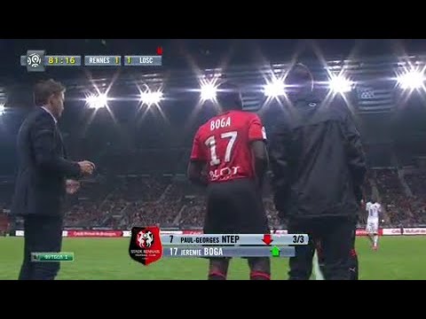 Jérémie Boga vs Rennes Ligue 1 (18/09/2015)