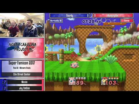Super Famicon 2017: Fourdy (Ness) vs Hungrybox (Puff) - Winners Finals Pools