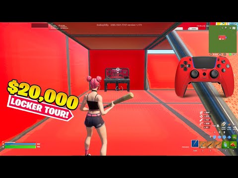 Fortnite 3v3v3v3 Go Goated🐐 Zone Wars🎮Gameplay + LOCKER TOUR