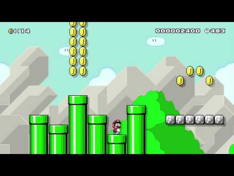 Super Mario Maker: The Secret of Wiggler's Bridge