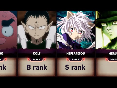 Power Levels of Chimera Ants in Hunter x Hunter