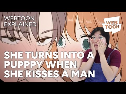 SHE TURNS INTO A PUPPPY WHEN SHE KISSES A MAN | A Good Day to be a Dog Explained | WEBTOON