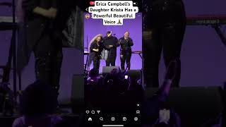 Krista, Erica Campbell’s Daughter from MaryMary can sang🔥🔥 #marymary #ericacampbell #praise #ccc