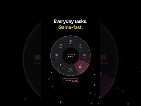 Gamify your everyday tasks in your MacBook with Arc Radial Menu #shorts thumbnail