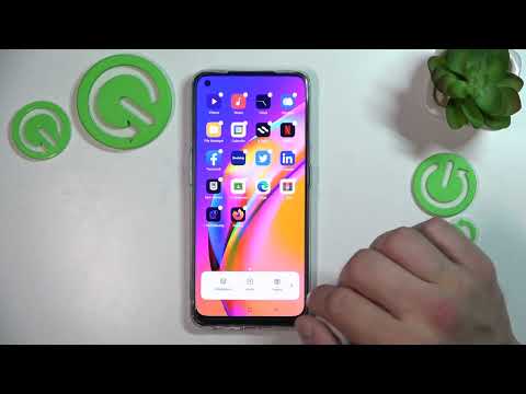 Oppo Reno 5z   enable disable app drawer