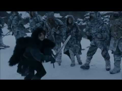 Jon Snow sword and fight skills