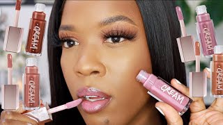 NEW FORMULA?! FENTY BEAUTY GLOSS BOMB CREAM REVIEW