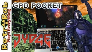 GPD Pocket: Jydge - A dual stick shooter that is part Judge Dread, part Robocop