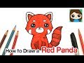 How to Draw a Red Panda