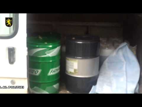 Motorină fără acte de proveniență, depistată de poliție