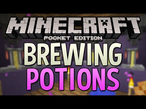 BREWING STANDS & POTIONS! - Minecraft PE 0.12.0 OFFICIAL GAMEPLAY (Pocket Edition)