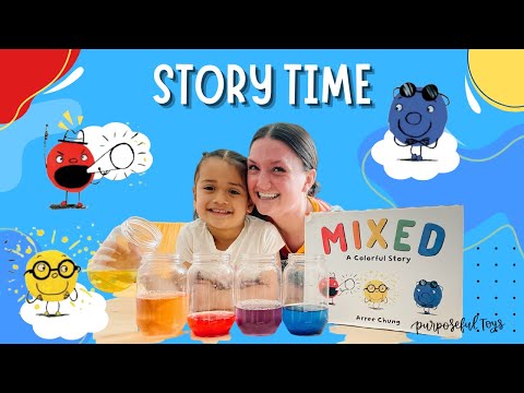 Story Time with Purposeful Toys: Mixed A Colorful Story
